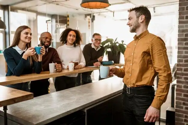 Branded coffee bar activation service